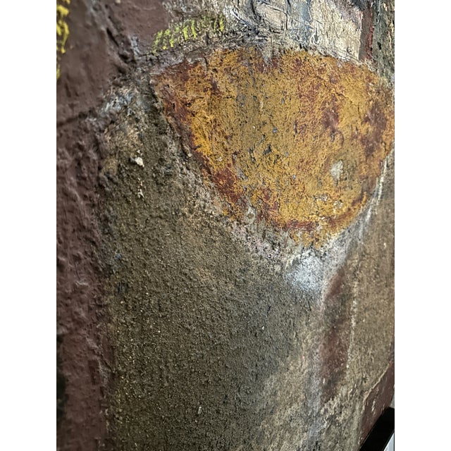 Arseniye Trboyevich 20th Century Wind Breaker Large Abstract Painting For Sale - Image 11 of 13