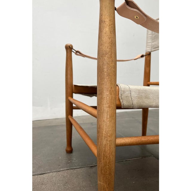 Mid-Century Modern Danish Safari Chair from Farstrup, 1960s For Sale - Image 11 of 18