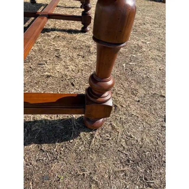 Long 18th Century French Walnut Farm Table or Monastery Dining Table For Sale - Image 11 of 18