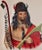 Portraiture Kish-Ke-Kosh, Fox Brave: Original Hand-Colored McKenney & Hall Lithograph, 1848 For Sale - Image 3 of 6