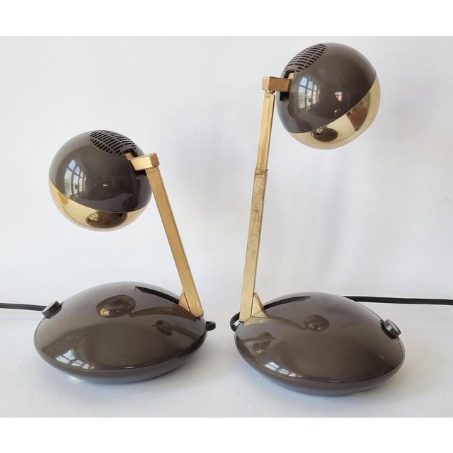 Mid-Century Telescope Table Lamps from Eichhoff Werke, Germany, 1979, Set of 2 For Sale - Image 11 of 18