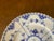 1960s Royal Copenhagen Blue Fluted Full Lace Salad/Lunch Plate 1086 For Sale In Naples, FL - Image 6 of 8