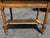19th C. Tiger Oak One-Drawer Library Table - Twist Legs + Highly Detailed For Sale - Image 11 of 17