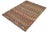 Contemporary 1990s 1990s Rustic Kilim Rust Gray Wool Rug - 8'2" X 11'1" For Sale - Image 3 of 7