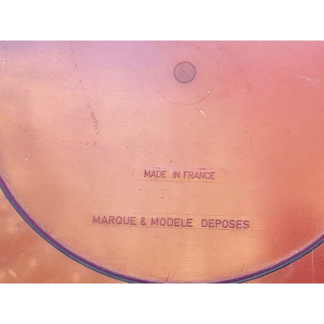 Mid-Century Round Smoked Acrylic Mirror, 1970s For Sale - Image 18 of 18