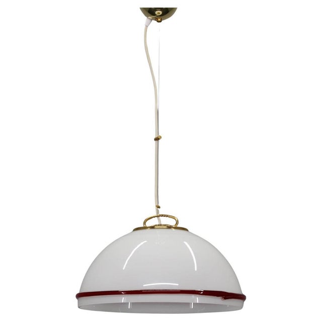 Murano Glass Pendant Lamp, 1970s For Sale - Image 10 of 10
