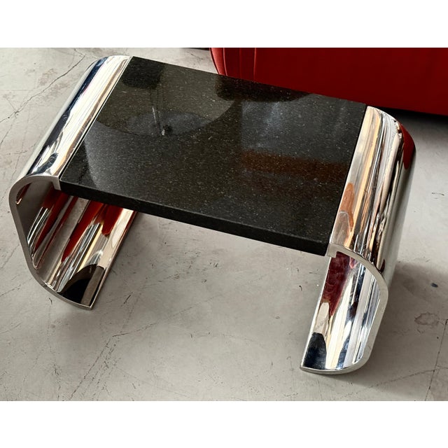 1990s 1990s Stanley Jay Friedman for Brueton Side Table For Sale - Image 5 of 11