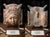 Beautiful Vintage Balinese Hand-Carved Wooden Deity Mask – Polychrome Patina Overview: Stunning, authentic hand-carved...