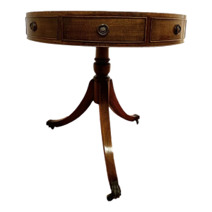 Late 20th Century Attributed Kittinger Drum Table