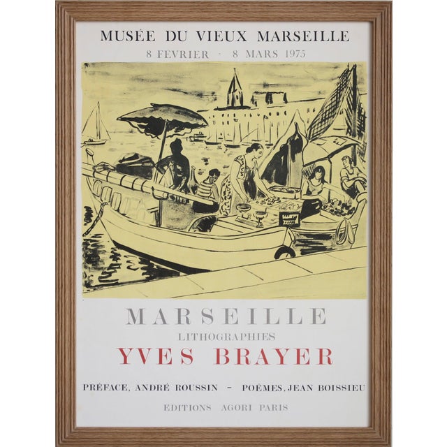 Vintage French Exhibition Poster after Yves Brayer, 1975 For Sale - Image 11 of 11