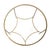 Contemporary Bonnifait Antique Gold Round Dining Table For Sale - Image 3 of 9