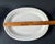 Ceramic Vintage Pfaltzgraff Acadia White Oval Platter – Stoneware Serving Dish With Woven Rim, Off-White For Sale - Image 7 of 7