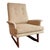 1950s Mid-Century Modern High Back Lounge Chair Attributed to Milo Baughman For Sale