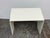 Custom Design White Lacquered Side Table For Sale - Image 12 of 12