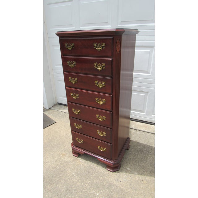 Item: Ethan Allen Lingerie Chest Details: Signed Ethan Allen Great Designer Look/Quality Piece Great Storage Beautiful...