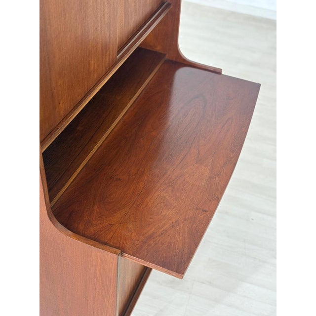 Mid-Century Danish Teak Secretary For Sale - Image 9 of 16