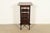 A gorgeous antique Mission or Arts & Crafts period quarter sawn oak bookstand or magazine rack In the manner of Stickley...