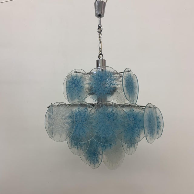 Disc Chandelier by Vistosi, 1970s For Sale - Image 13 of 18