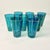 This set of 8 Mid-Century carnival tent stripe tumblers from the 1950s are just begging to be the star of a party. They...