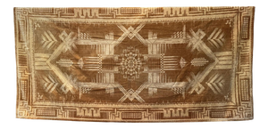 Divan Blanket in Light Brown Velvet, Germany, 1930s