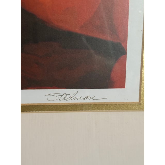 Contemporary Contemporary 'Sea Fern' Deep and Saturated Signed Giclee Print by Bob Stedman For Sale - Image 3 of 4