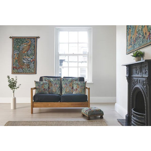 This design is from The Forest Tapestry, one of the finest collaborative tapestries designed by William Morris in which he...