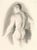 Original graphite drawing of nude male figure. Created in the classical realist manner, from life on excellent quality...