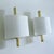 Vintage Space Age Brass Sconces from Hillebrand Lighting, 1960s, Set of 2 For Sale - Image 11 of 18