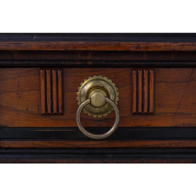 Stunning American Eastlake Victorian Walnut Secretary Desk For Sale - Image 9 of 18