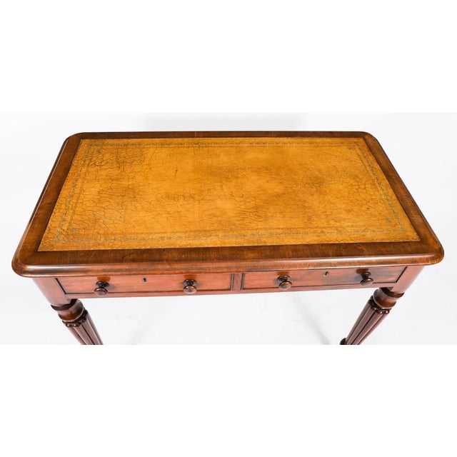 Metal Antique Victorian Partners Desk, 1800s For Sale - Image 7 of 18