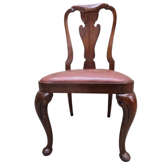 Baker Furniture Company Vintage Queen Anne Style Dining Chairs by Baker Furniture - 4 For Sale - Image 4 of 11