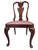 Baker Furniture Company Vintage Queen Anne Style Dining Chairs by Baker Furniture - 4 For Sale - Image 4 of 11