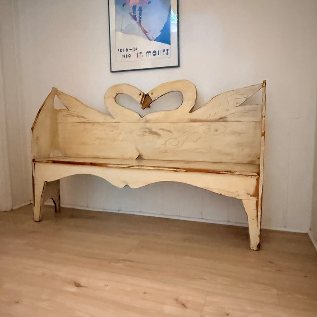 Hand Painted Swan Bench Who knew we needed a swan bench in our lives? We didn’t until we saw this charmer. Hand made in...