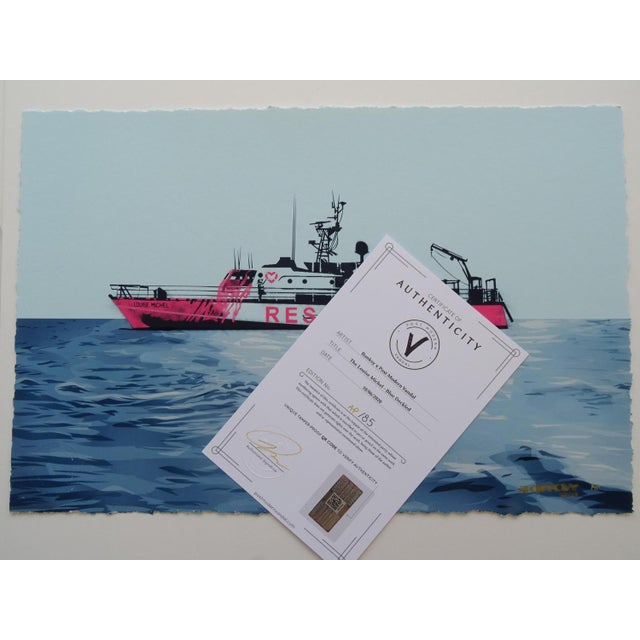 Contemporary Banksy X Post Modern Vandal, The Louise Michel AP/85, Print For Sale - Image 3 of 10