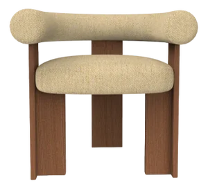 Collector Modern Cassette Chair in Safire 0015 by Alter Ego