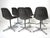 Mid-Century Modern 6 Eames Aluminum Group Swiveling Dining Chairs for Herman Miller For Sale - Image 3 of 12