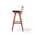 Rosengren Hansen for Brande Møbelfabrik Mid Century Teak Barstools - Set of 4 For Sale - Image 9 of 11