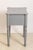 French Country Two-Drawer Painted Distressed Table For Sale In New York - Image 6 of 8