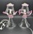 1970s Pink Table Lamps in Murano Glass - Set of 2 For Sale - Image 4 of 15