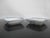 Chinese Chinese Blue and White Porcelain Divided Sushi Condiment Sauce Dish Tray Pair For Sale - Image 3 of 11