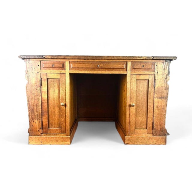 17th Century Henri IV Renaissance French Chest Desk in Carved Wood, France For Sale - Image 10 of 13