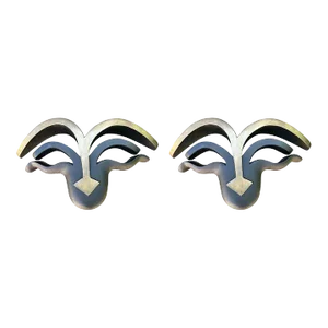 Pair of 1970s Mid Century Modern Bronze Wall Brackets