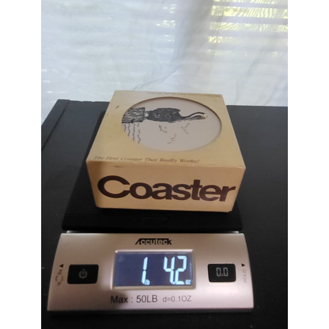 1970s Stone Coasters Pelican with box - Set of 4 For Sale - Image 10 of 12