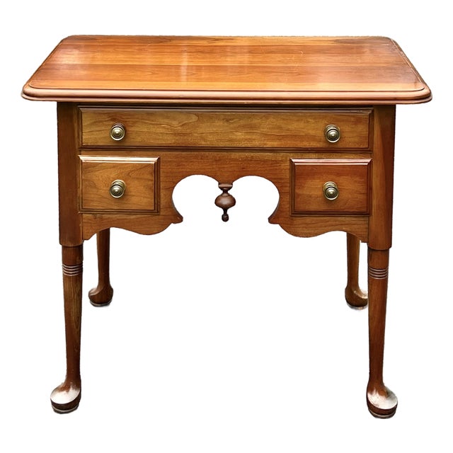 Diminutive Pennsylvania House Cherry Lowboy Side Table For Sale