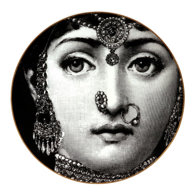 Piero Fornasetti for Rosenthal Themes & Variation Motiv 3, Indian Beauty For Sale
