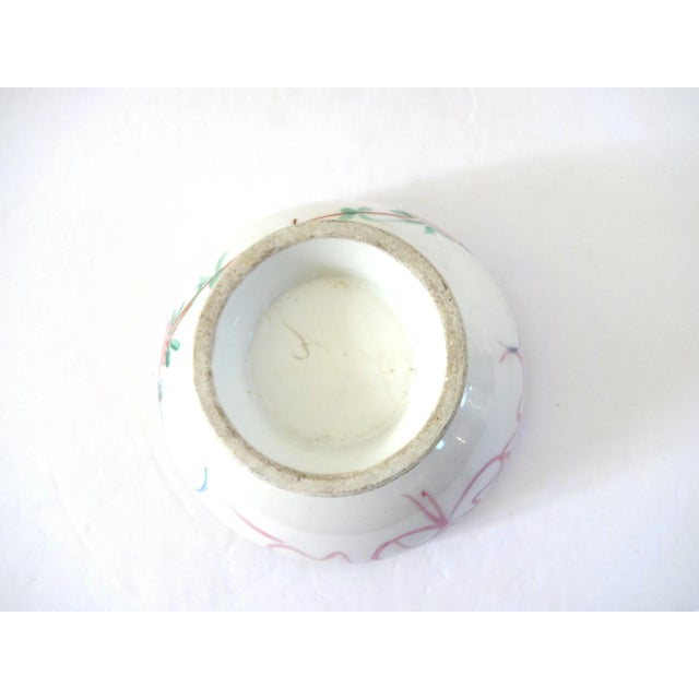 Antique French Hand-Painted "Souvenir" Cafe Au Lait or Chocolate Bowl For Sale - Image 9 of 11