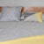 Mid-Century Modern Plum Textiles Norse Pillow Large Charcoal For Sale - Image 3 of 4