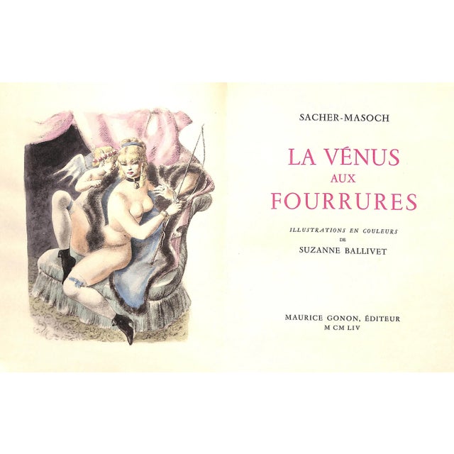 Traditional "La Venus Aux Fourrures" 1954 Sacher-Masoch For Sale - Image 3 of 10