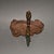 Vintage Nepalese Copper Ritual Dagger (Phurba) With Inlaid Stones in Fitted Wooden Box For Sale - Image 9 of 9