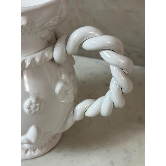 White Pitcher by Emile Tessier For Sale - Image 9 of 16